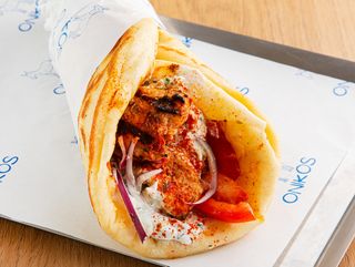 Frango  Pita Souvlaki