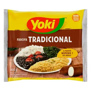 Farofa Tradicional Yoki 400g
