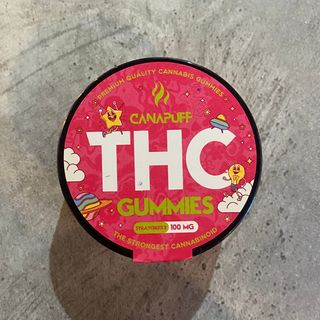 THC Gummies Strawberry - 10pc 