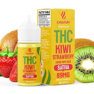 THC Liquid Kiwi Strawberry 89mg - 30ml