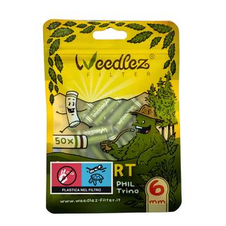 Filtro de Carvão - Weedlez - Phil Trino 50x 6MM - Verde