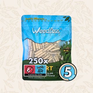Filtros de Carvão - Weedlez - Slim Trino 250x 5MM