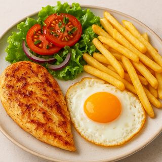 Bitoque de carne de frango