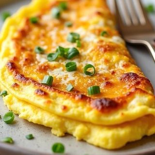 Omelete de queijo