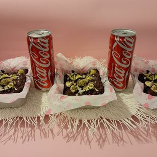 Menu brownie para 4.