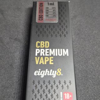Vape CBD 45% EIGHTY8 Mango 1ml