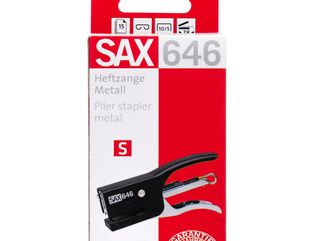 Agrafador SAX 646 preto