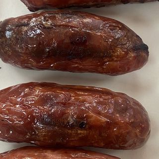 Salsichas porco grelhadas mini