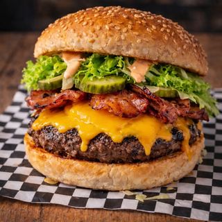 Hambúrguer Big Bacon