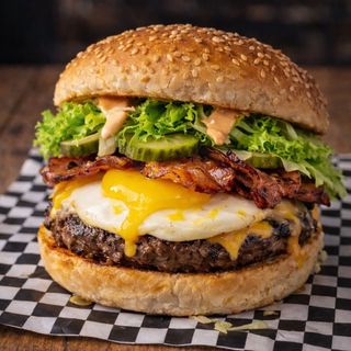 Hambúrguer Big Bacon