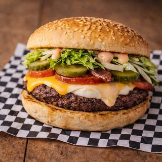 Hambúrguer Cheese Champions