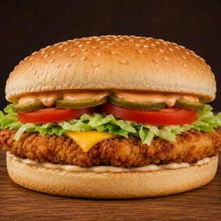 Hamburguer Veggie Crispy "Chicken"