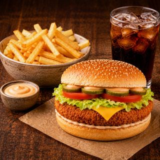 Veggie "Chicken" Combo