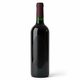 Red wine bottle