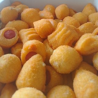 25 salgados sortidos