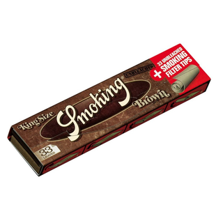 Mortalhas Smoking Brown King size + filtros