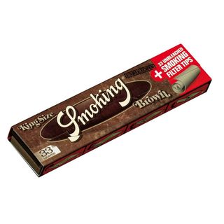 Mortalhas Smoking Brown King size + filtros