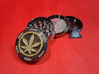 Grinder metálico 4 partes Leaf