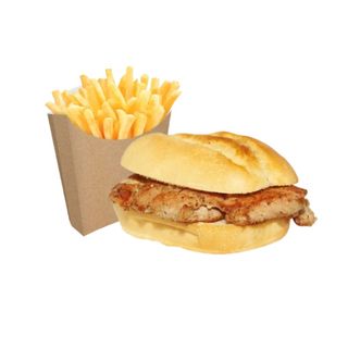 Sandes de Frango + Batatas