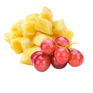 Fruta Abacaxi + Uva