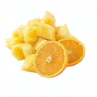 Fruta Abacaxi + Laranja