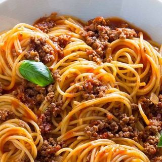 Esparguete  a bolonhesa