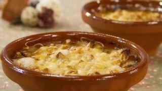 Sopa Cebola Gratinada