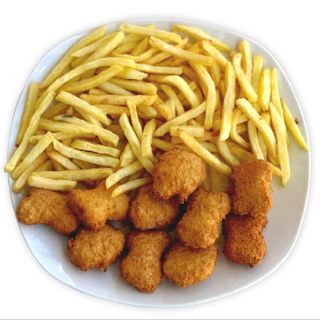 chicken nuggets prato