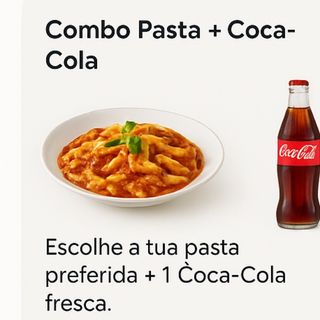 Combo Pasta + Coca-Cola