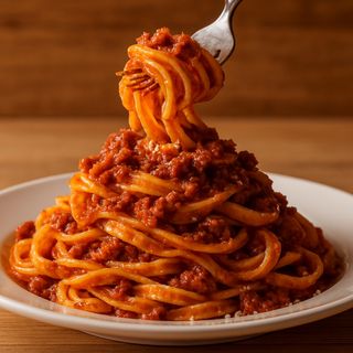 LINGUINE A  BOLONHESA