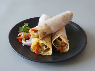Chicken Egg Kathi Roll