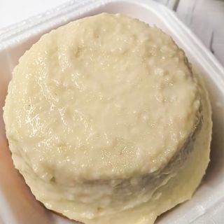 Mini vulcão de coco
