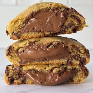 Cookie com Nutella 