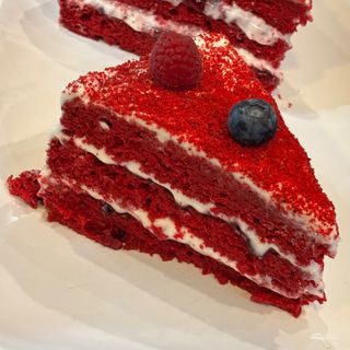Bolo Red Velvet Fatia