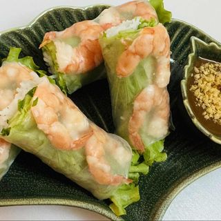 Summer rolls with prawn