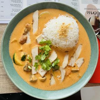 Chicken Thai curry rice