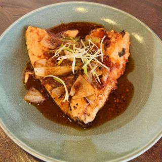 Fried Sea Bass with Lemongrass chili