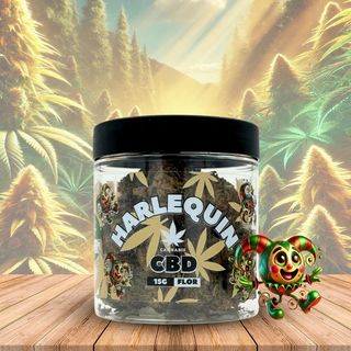 Flor de CBD Harlequin 15 Gramas