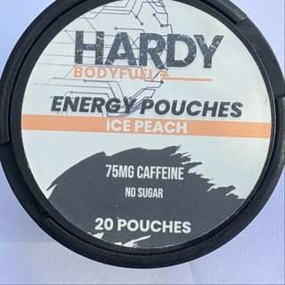 HARDY Energy Pouches Ice Peach