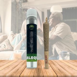 Cigarro enrolado - Pre Roll CBD Harlequin, 1.2g