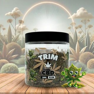 Flor Trim de CBD 20 Gramas