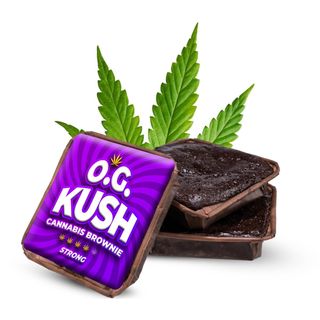 Brownie Canábis O.G. kUSH - Cânhamo THC Free