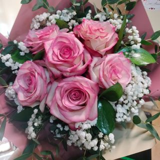 Bouquet 6 rosas Doce Ternura