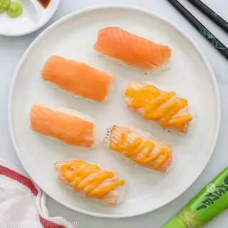 Nigri de Salmão Braseado (6 peças)