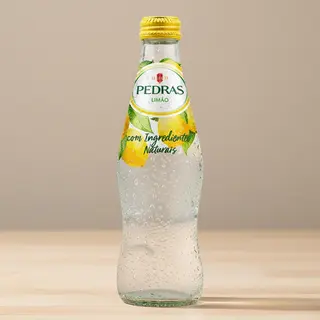 Água das Pedras Limão c/ gás 25cl 