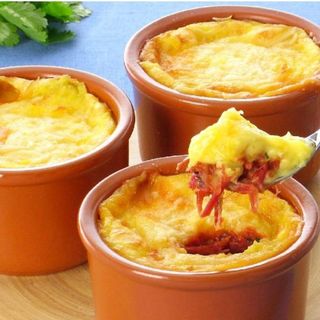 Escondidinho de carne picada