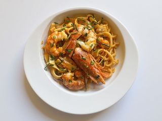 Tagliatelle de Gambas