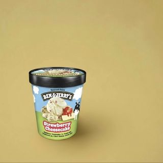 Ben and Jerry strawberry cheesecake