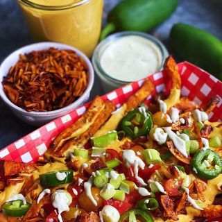 MENU Loaded Batata Doce Frita