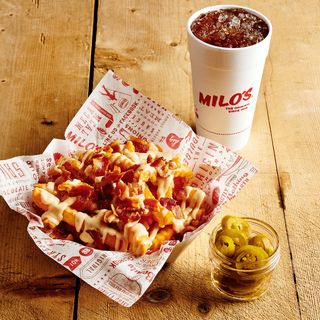 MENU Loaded batata Frita 